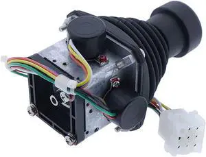 JEENDA Joystick Controller Dual Axis 1600284 JL1600284 138225 Compatible with JLG 400S 460SJ 600S 600SC 600SJ 600SJC 601S 660SJ 660SJC 800A 800AJ 600A 600AJ Boom Lift TF6-42 Telehandler Plug and Play