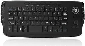 Calvas E30 2.4GHz Wireless Keyboard with Trackball Mouse Scroll Wheel Remote Control for Android TV BOX Smart TV PC Notebook XBOX 360 - (Color: Black) Calvas E30 2.4GHz Wireless Keyboard with Trackball Mouse Scroll Wheel Remote Control for Android TV BOX Smart TV PC Notebook XBOX 360 - (Color: Black)