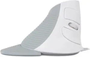 IPLEX Ergonomic Arm-Rest Vertical Wired Mouse 3000 dpi Noise Filter Cable VM-600