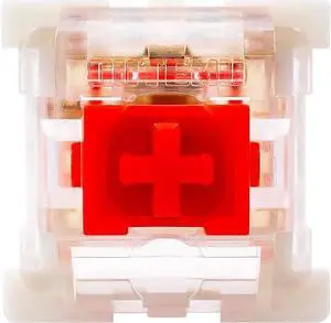 (Gaote) Switches 3 Pin RGB DIY Replaceable Key Switches for Mechanical Gaming Keyboard (65Pieces) (Red)