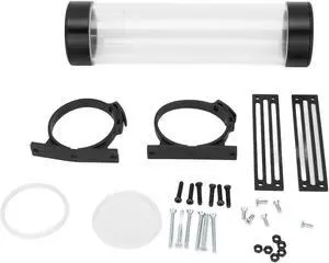 Water Cooling Tank Fully Open Design, CPU Liquid Cooler Reservoir, CNC Machined Acrylic and Aluminum Alloy Water Cooler PC with G1/4 Thread for Custom Loop Cooling System Water Cooling Tank Fully Open Design, CPU Liquid Cooler Reservoir, CNC Machined Acrylic and Aluminum Alloy Water Cooler PC with G1/4 Thread for Custom Loop Cooling System
