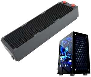 Water Cooling Heat Sink, 3-Layer 65MM Copper Computer Heatsinks CPU Cooler for PC Accessory Water Cooling Heat Sink, 3-Layer 65MM Copper Computer Heatsinks CPU Cooler for PC Accessory