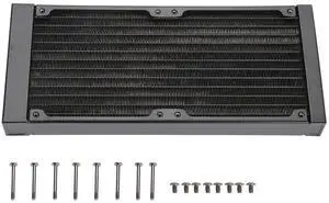 PC Heat Exchanger Fast Heat Dissipation 12 Tubes Durable Water Cooler Tube Computer Heat Exchanger (240mm) PC Heat Exchanger Fast Heat Dissipation 12 Tubes Durable Water Cooler Tube Computer Heat Exchanger (240mm)