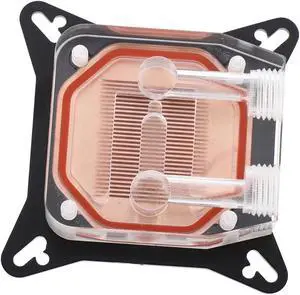 Happyyami High Performance GPU Water Block with Cover for Efficient Cooling Compatible with Modern Graphics Happyyami High Performance GPU Water Block with Cover for Efficient Cooling Compatible with Modern Graphics