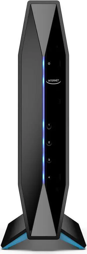 Linksys E8450 AX3200 WiFi 6 Router: Dual-Band Wireless Home Network, 4 Gigabit Ethernet Ports, Parental Controls, 3.2 Gbps, 2,500 sq ft, 25 Devices