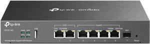 TP-Link ER707-M2 | Omada Multi-Gigabit VPN Router | Dual 2.5Gig WAN Ports | High Network Capacity | SPI Firewall | Omada SDN Integrated | Load Balance | Lighting Protection