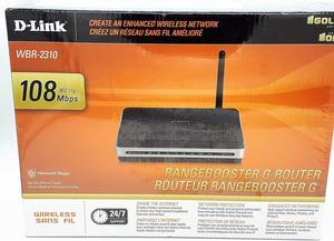 D-Link RangeBooster WBR-2310 802.11g 4-Port Router