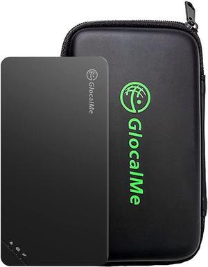 GlocalMe U3 Mobile Hotspot and Protective Travel Case with US 8GB & Global 1GB Data,Wireless Portable Pocket WiFi for Travel in 140+ Countries,No SIM Card Needed,Smart Local Network Auto-Selection