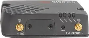 Sierra Wireless AirLink RV55 1104303 Rugged LTE-A Pro Router. North America. DC Power - No Wi-Fi