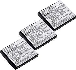 Synergy Digital Novatel Wireless MIFI 6620 Wireless Router Battery Combo-Pack Includes: 3 x WR-MF6620 Batteries