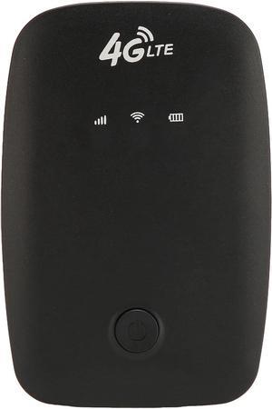 4G Mobile WiFi Hotspot, 4G LTE Mobile Router SIM Card Slot WiFi Hotspot with 2100mAh Battery Portable 4G WiFi Router for Car Users Business Travelers