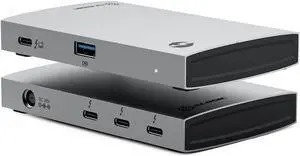 ALOGIC Thunderbolt 4 Blaze USB-C Hub, 3X USB-C, 1x USB-A, 60W PD, 4K@60Hz, 40Gbps Data Transfer, Premium Aluminum Design, Compatible with Mac, Windows and Chromebook.