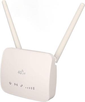 WiFi Router, Wireless Internet Router for Home, Office, Gaming, Streaming, 4G LET Smart Wireless Router Built in 4 Antennas, up to 300Mbps, VPN and Firewall Support(#1)