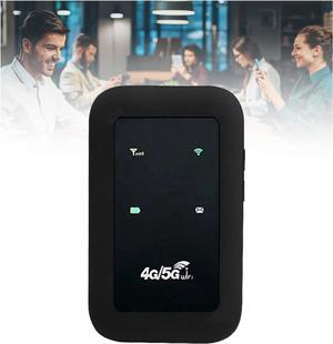 Wireless Portable WiFi, Portable WiFi Hotspot for Travel, Mobile WiFi Hotspot 4G LTE Wi-Fi Hotspot Device, Portable WiFi Router with SIM Card Slot, High Speed Pocket WiFi for Car Outdoor (2)
