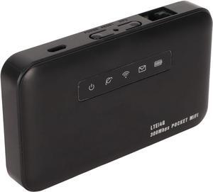 4G Router, 300Mbps Connection, Micro SIM Card Slot, Supports up to 32 Users, Portable and Secure - for Office Travel Home