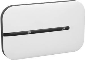 4G WiFi Router White SIM Card, Slot Up to 10 Users 2.4GHz Battery Powered 4G LTE Router for Phone PC Tablet