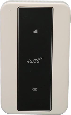 4G LTE Router, Mobile WiFi Hotspot with SIM Card Slot Portable Travel WiFi Built in 2100mAh Battery, Supports 10 Device Connections