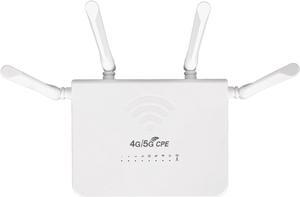 4G WiFi Router Wireless Internet Router Devices with 5dBi High Gain Antennas, 300Mbps,up to 20 Users,SIM WiFi dongle for Europe (US Plug)