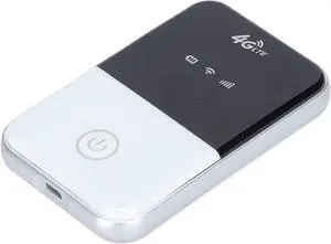 Portable 3G/4G WiFi Router Mobile Hotspot, Travel Pocket WiFi Hotspot Wireless Mini Car Portable Unlocked Modem with SIM Card Slot 2100mAh for Europe (European Version)