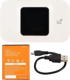 Mobile WiFi Hotspot, 4G Portable Router, Mini LTE Hotspot with SIM Card Slot, Supports 10 Devices, Wireless Router for Windows Linux