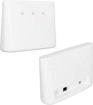 4g LTE Mobile WiFi Hotspot, 4G WiFi Router, 300Mbps Nano SIM Card Slot 32 Users Dual Antenna Ports Mobile WiFi Hotspot for Asia Europe (US Plug)