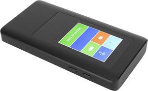 Portable WiFi Device, MTK MT6833 5G Mobile WiFi Router 2.4 Inch TFT 433Mbps ABS 4000mAh Battery Dual Band 2.4G 5.8G for Travel