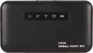 Mobile WiFi Hotspot, 4G LTE WiFi Hotspot Device Portable WiFi Router with SIM Card Slot, Up to 150Mbps, Support 32 Users, WPA WPA2 WiFi Dongle for Office Travel Home