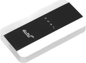 Zunate 4G LTE Mobile Wireless Router, 150mbps High Speed Transmission WiFi Hotspot, Portable Mini LTE Router, Builtin 3000mah Lithium Battery, for Desktops Laptops (M10-3)