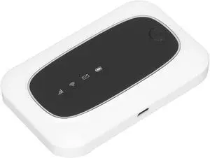 M6 Mobile WiFi Hotspot, Mini Portable 4G LTE Wireless Pocket Router, Smart Router Internet Connections WiFi Router for Mobile Phone, Laptop, Desktop, Tablet, TVs (White)