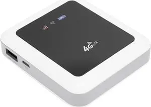 Wireless Mini Portable Travel Router,2.4G 150Mbps 5200Mah Portable Wireless WiFi Router Hotspot,Mobile Hotspot in Pocket,Plug and Play