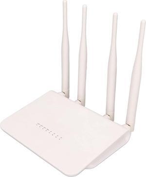 Unlocked 4G LTE Modem Router, WiFi Unlocked 4G LTE Modem Router with SIM Card Slot, 2.4G 300Mbps WiFi Router with 4 Detachable Antennas, Support 32 Devices, for Home