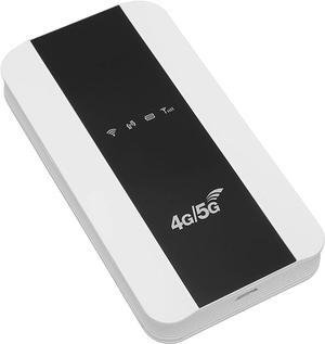 WiFi Router, Mobile WiFi Hotspot 4G LTE 150Mbps Support 10 Devices Unlocked White for Tablet (US Version)
