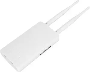 Outdoor 4G LTE CPE WiFi Router, 150Mbps Mobile WiFi Router with 2pcs Detachable Antennas, IP66 Waterproof, for Warehouse, Garden, Parking Lot (US Plug)
