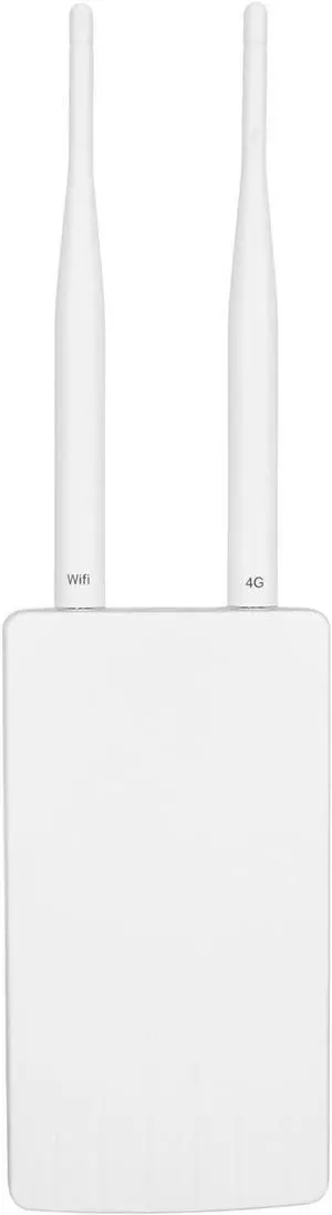 Professional Outdoor 4G LTE CPE Router, 150Mbps Mobile Hotspot, 2pcs Detachable Antennas, Portable for Travel (US Plug)