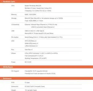 FriendlyElec Nanopi R2C Plus Mini Router RK3328 Dual Gigabit Network OpenWRT