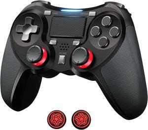 TERIOS Wireless Controller for PS4/PS4 Pro/PS4 Slim, (No Drift) Pro Game Controller with Hall Effect Joystick/Built-in Speaker/Programmable/Turbo Function/Enhanced Dual Vibration(Upgrade Version)