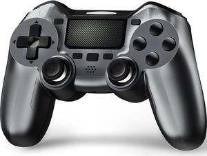 TERIOS Pro Gaming Controller Compatible with PS4 Pro, PS4 Slim, PC - Wireless Controller with Built-in Speaker and Stereo Headset Jack - Auto Fire Turbo Button