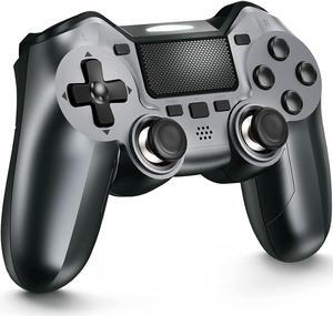 TERIOS Wireless Controller Compatible with Play-Station 4, Gaming Controller for PS-4 Pro, PS-4 Slim Built-in Speaker and Stereo Headset Jack  Auto Fire Turbo Button