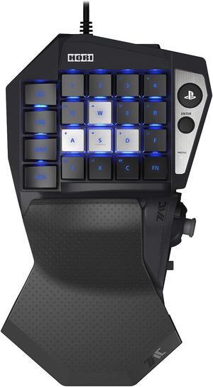 HORI Tactical Assault Commander (TAC) Mechanical Keypad for PlayStation®5, PlayStation®4, and PC  - PC-Style Keypad for FPS, MMO, and more - Officially Licensed by Sony