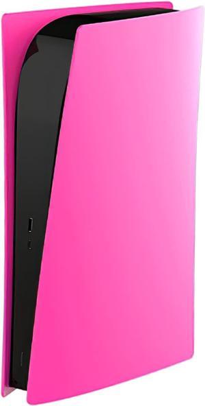 Digital Edition Face Plates Cover Skins Shell Panels for PS5 Console, Playstation 5 Accessories Faceplate Protective Shell Replacement Plate Dustproof Anti-Scratch (Digital Nova Pink)