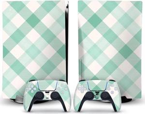 Controller Sticker Decal Skin for PS 5 Disk Edition Console and 2 Controllers Vinyl Cover Skins Wraps for PS5 Disc Version 52506 Anti Scratch Bubble Free