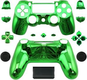 Special Custom Full Housing Shell Case Cover with Buttons for PS4 for Sony Playstation 4 Dualshock 4 Wireless Controller  Chrome Green