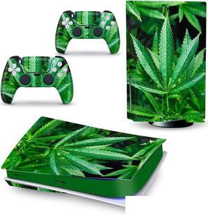Controller Sticker Decal Skin for PS 5 Disk Edition Console and 2 Controllers Vinyl Cover Skins Wraps for PS5 Disc Version 09264 Anti Scratch Bubble Free