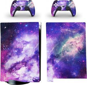 Controller Sticker Decal Skin for PS 5 Disk Edition Console and 2 Controllers Vinyl Cover Skins Wraps for PS5 Disc Version 39750 Anti Scratch Bubble Free