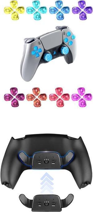 PS5 Controller Back Button Attachment and Multi-Colors luminated LED Light Kit