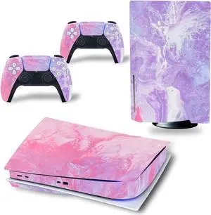 FXCON for PS5 Skin Disc Edition Anime Console and Controller Vinyl Cover Skins Wraps for PS5 Disc Version(6863) Bubble Free (Color : 4)