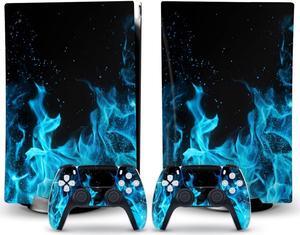 Controller Sticker Decal Skin for PS 5 Disk Edition Console and 2 Controllers Vinyl Cover Skins Wraps for PS5 Disc Version 82978 Anti Scratch Bubble Free