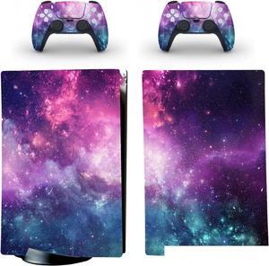 Controller Sticker Decal Skin for PS 5 Disk Edition Console and 2 Controllers Vinyl Cover Skins Wraps for PS5 Disc Version 39925 Anti Scratch Bubble Free