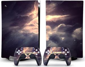 Controller Sticker Decal Skin for PS 5 Disk Edition Console and 2 Controllers Vinyl Cover Skins Wraps for PS5 Disc Version 96387 Anti Scratch Bubble Free