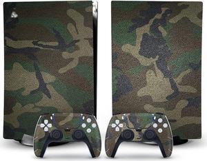 Controller Sticker Decal Skin for PS 5 Disk Edition Console and 2 Controllers Vinyl Cover Skins Wraps for PS5 Disc Version 80192 Anti Scratch Bubble Free